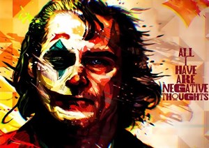 متال پوستر شخصیت Joker کد N201