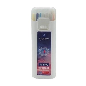 C.Class سیکلاس مداد رنگی اتودی ( فشاری / نوکی / مکانیکی ) 12 رنگ CP30-12 PRO جعبه استوانه