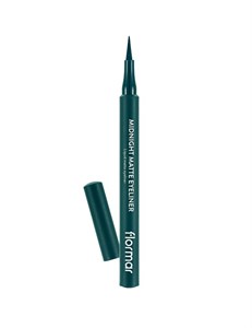 خط چشم ماژیکی مات فلورمار flormar مدل Midnight Matte کد 04 (رنگ سبز)