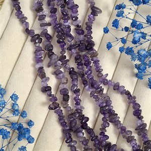 سنگ شکسته آمیتیس(فروش بصورت ریسه ای)