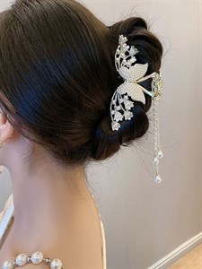 کلیپس دسته قلبی شکوفه سفید