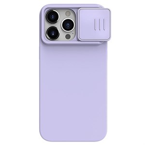 گارد سیلیکونی iPhone 15 Pro Max مارک نیلکین مدل CamShield Silky Silicone
