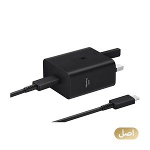 شارژر دیواری سامسونگ مدل EP-T4511XBEGAE توان 45 وات به همراه کابل دو سر تایپ سی 1.8 متر - Original 