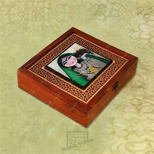 جعبه چوبی (طرح H3*1*28)-آجیل و خشکبار ، دمنوش ، گز و شکلات ، میوه خشک ، هدیه و کادو