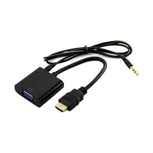 تبدیل HDMI به VGA با کابل صدا | انتقال همزمان تصویر و صدا