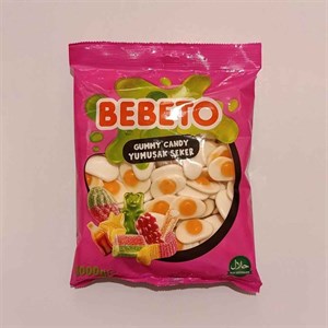 پاستیل نیمرو ببتو ۱ کیلویی - (Bebeto Fried Egg Gummy Candy 1 kg)