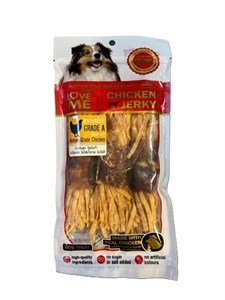 تشویقی سگ لاو می دورپیچ با طعم مرغ و هویج Love Me With Chicken بسته بندی جدید