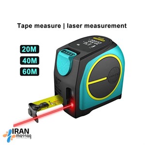 متر لیزری DT10 مایلسی: ابزار اندازه‌گیری دقیق 2 در 1 با برد لیزر تا 60 متر