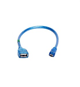 کابل 30 سانتی ذوزنقه 5 پین به USB مادگی P-net