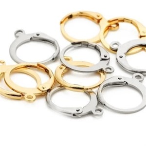 قفل گوشواره گرد بسته 10 جفتی کد 3168