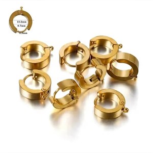 گوشواره استیل طرح نات (بسته 10عددی) کد 3165