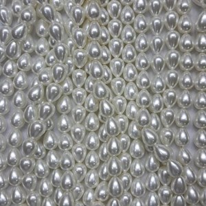 ریسه مروارید شِل اشکی سایز ۱۰×۱۲ میلی‌متر کد 3183