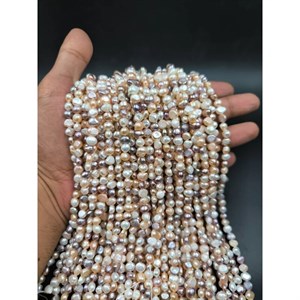 ریسه مروارید پرورشی مولتی کالر سایز 6 الی 7 میلیمتر کد 92123
