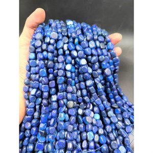 ریسه سنگ لاجورد تامبل سایز 8*10 میلیمتر کد 2294