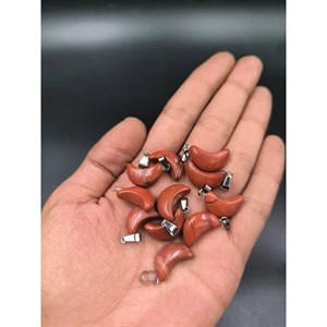 آویز سنگ جاسپر قرمز کد 8646