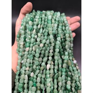 ریسه سنگ آونتورین تامبل سایز 8*10 میلیمتر کد 2306