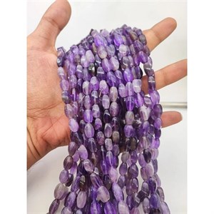 ریسه سنگ آمیتیست تراش هلی