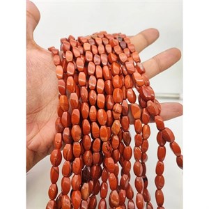 ریسه سنگ جاسپر قرمز تراش هلی