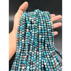 ریسه سنگ آپاتیت سایز 8 میلیمتر کد 7687