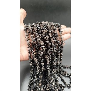 ریسه سنگ چیپسی ابسیدین مشکی کد12970
