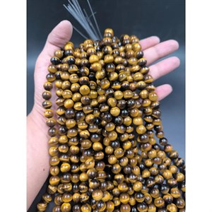 ریسه سنگ چشم ببر طبیعی در سه سایز کد 8611