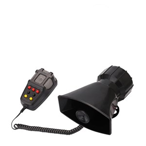 آژیر 8 حالته میکروفون دار لنزو (Lenzo)