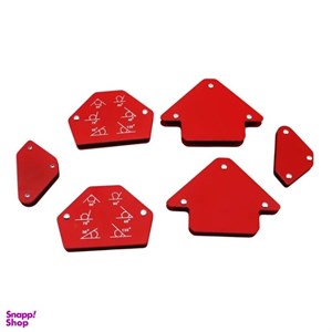 گونیا ام آر مدل شش ضلعی کد YP-AHANGARI-6PCS مجموعه 6 عددی