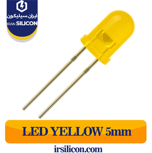 LED خود رنگ زرد 5mm