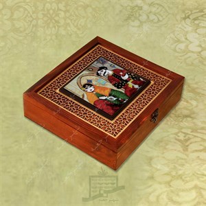 جعبه چوبی (طرح H9*1*28)-آجیل و خشکبار ، دمنوش ، گز و شکلات ، میوه خشک ، هدیه و کادو
