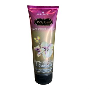 لوسیون بدن حاوی وانیلیا گل و شیر بز بل جاردین مدل Belle Jardin Body Lotion Floral Vanilla Goat milk