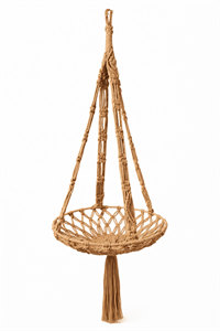 تاب سگ و گربه مکرومه دست بافت کد 03 Handwoven Pet Swing