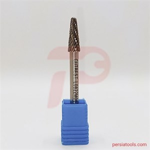 فرز فرم استوانه ای کف زن الماس همه کاره سایز 8 میلیمتر دنباله 6