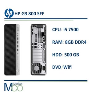 مینی کیس اچ پی HP EliteDesk 800 G3 i5 7500/ Ram 8GB DDR4/ HDD 500
