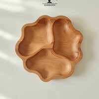 اردو خوری مدل گرد گل 3 خانه (چوب راش) Heerlen-4 