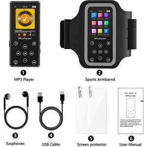 پخش کننده موسیقی روفر مدل M3-MP3-BK-DE
