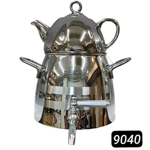 کتری قوری استیل 3لیتر 9040(اس لوکس)