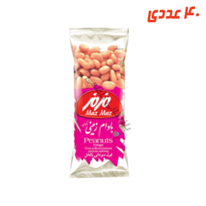 بادام زمینی سرکه ای 35 گرم مزمز