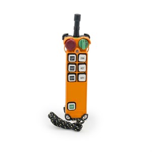 فرستنده ریموت کنترل 6کلید دو سرعت جرثقیل سقفی تله کرین F24-6D-TX