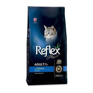 غذای خشک گربه بالغ با طعم ماهی سالمون رفلکس پلاس Reflex Plus Adult Salmon وزن 1.5 کیلوگرم