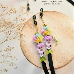 بند عینک مدل گل کد 259