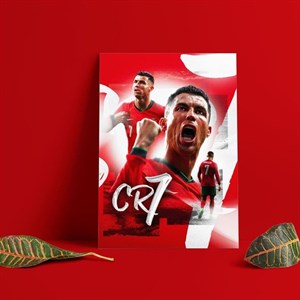 متال پوستر طرح رونالدو (c.ronaldo)