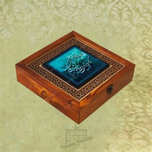 جعبه چوبی (طرح M25*1*28)-آجیل و خشکبار ، دمنوش ، گز و شکلات ، میوه خشک ، هدیه و کادو