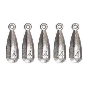 سرب ماهیگیری مدل اشکی کد 4-110g بسته 5 عددی