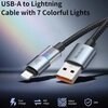 کابل فست‌شارژ USB به لایتنینگ 3 آمپر 1.2 متری مک‌دودو MCDODO CA-8170
