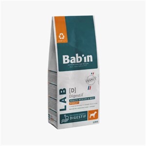 غذای خشک بابین سگ بالغ نژاد کوچک گوارش حساس طعم مرغ Babin Sensitive Digestive Adult Mini Dog With Chicken وزن 2 کیلوگرم