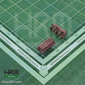 کانکتور micro match (دیل سوکت) ماده صاف 8پین (2.54mm)