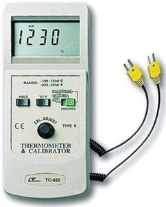 کالیبراتور دمای ترموکوبل تایپ (K) LUTRON مدل TC-920