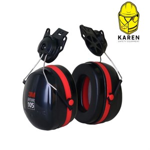 گوشی صداگیر ایمنی 3M سری Optime 105 (نصب روی کلاه ایمنی)