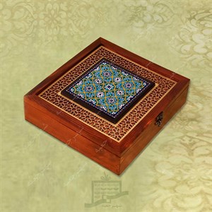جعبه چوبی (طرح K12*1*28)-آجیل و خشکبار ، دمنوش ، گز و شکلات ، میوه خشک ، هدیه و کادو