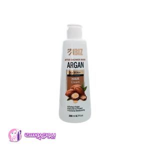کرم تقویت کننده مو BIZ حاوی روغن آرگان 200ml   ترمیم و آبرسانی عمقی موهای خشک و آسیبدیده